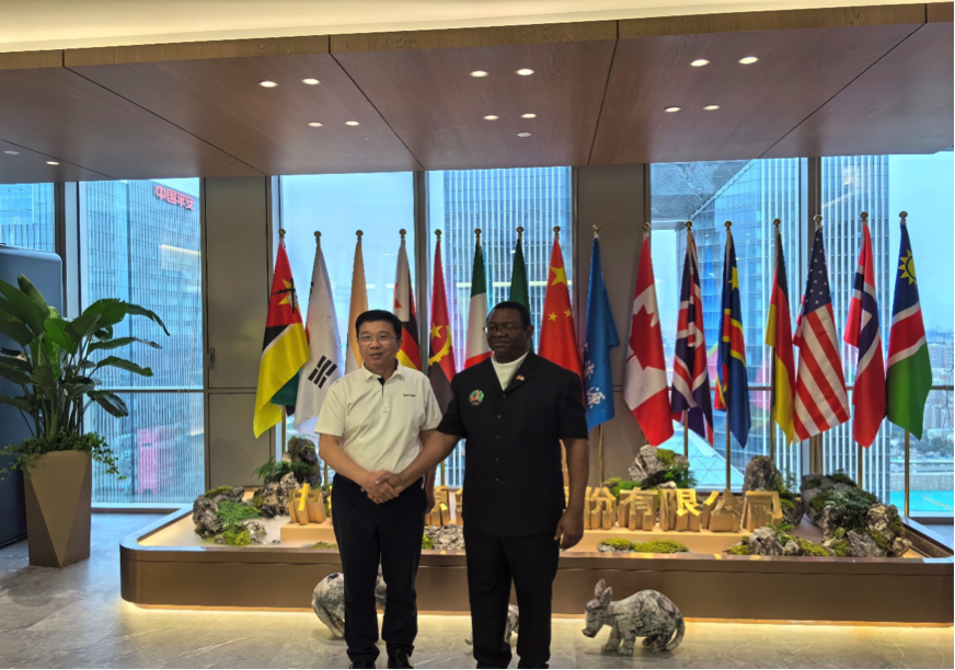 贊比亞駐華大使到訪威廉體育集團總部